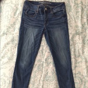 American Eagle regular wash skinny jeans